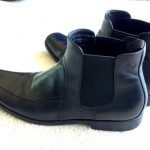HUGO BOSS BLACK  Leather ‘Decio’ Men’s Boots Size 11 Good Condition !!