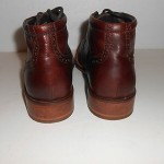 Cole Haan Nike Air Liam Chukka Wing Tip Boots Dark Brown Mens Size 8 EUC