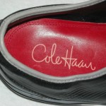 COLE HAAN NIKE AIR FLYWIRE BLACK LEATHER MENS SNEAKERS SZ 10M