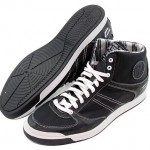 NEW DIESEL “DEEP” BLACK WHITE MEN’S CASUAL SNEAKERS SHOES SIZE 12