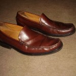 Men’s Size 12M COLE HAAN NIKE AIR Brown Leather Loafers