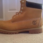 Men’s Wheat Timberland Boots size 17