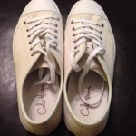Cole Haan Mens White Leather Sneakers 12M
