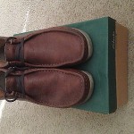 Clarks Padmore Leather Boots Mens Size 8.5
