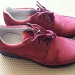 MENS COLE HAAN NIKE AIR CONNER STRAP SUEDE LEATHER SHOES LACE BURGUNDY 9.5 NEW