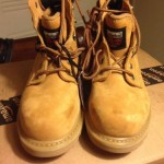 NEW  33031 Timberland PRO Men’s Pit Boss Safety Boots Beige Size 7.5