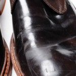 Cole Haan C10826 9 Air Colton Winter Chukka Dark Brown Shiny boot shoe