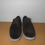 Cole Haan LunarGrand Wingtip Suede Oxford Shoe in Dark Brown/Gray 9.5