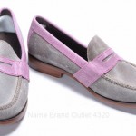 Cole Haan Monroe Penny C10156 Air 10 gray leather Loafer Slip On Purple shoe