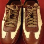 Men’s Cole Haan Brown White Leather Nike Air G Series Oxfords Shoes Sz  8.5 M