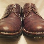 COLE HAAN NIKE AIR 11 M MENS SHOES BROWN LEATHER COMFORT CASUAL OXFORDS