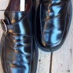 Cole Haan Mens Dress Shoes Size 11.5D Black Leather Casual Slip On Buckle Loafer