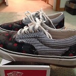 SUPREME 2013 COMME DES GARCONS POLKA DOT CAMO VANS sz 9 used 1 time only