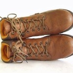 Mens Timberland PRO POWER FIT Brown Leather Steel Toe Work Ankle Boots size 14 M