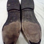 Hugo Boss Loafers Sz 10 Chesterfield Mocassins Black Leather Excellent Condition
