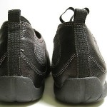 Cole Haan Nike Air Black Leather Fashion Sneakers, Size 9 M