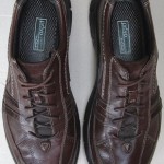 EUC 10M Clarks Privo Voltron Athletic Oxford Brown Leather Shoes
