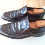 cole haan mens Dress Shoes Leather Wingtip 9.5