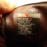 DIESEL MEN’S DRESS CASUAL ANKLE BOOTS SHOES BROWN ‘LUCCA’ SZ 13 *NICE {Q31}