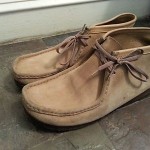 Clarks Wallabees Tan Suede Leather Shoes Men’s Size 13M