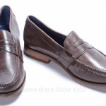 Cole Haan Monroe Penny C10910 Nike Air 8 brown leather Loafer Moc Slip on shoe