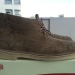 Supreme x Clarks Originals Map Suede Desert Boots Tan 10.5
