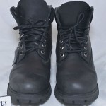 ★ Used Men’s Timberland 6″ Inch Classic Black Leather Boots Sz 8.5 M Waterproof★