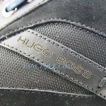 HUGO BOSS BLACK LABEL ATTLIO CASUAL SNEAKERS SHOES LEATHER & NYLON NEW SZ 10