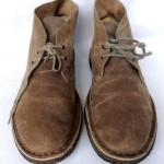 Men’s CLARKS Originals Desert Leather Ankle Desert Boots Shoes 11 M Sand/Khaki