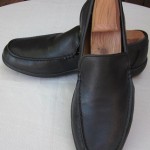 EUC 9M Cole Haan Nike Air Slip On Loafer Shoes Black