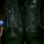 Mens Timberland black boots size 12 wide – NEW never worn