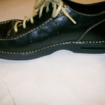 COLE HAAN NIKE AIR SERIES BLACK LEATHER TIE UP OXFORD SHOE SIZE 9M