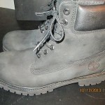 TIMBERLAND PREMIUM 6″ BOOTS ” NUBUCK BLACK ” Sz.10 MEN