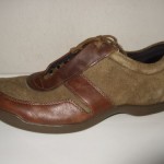 Cole Haan Air Brown/ Green Leather Casual Oxford Shoes Sneakers Mens Sz.9 M