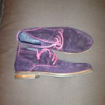 Cole Haan Nike Air Chukka Boot Purple Men’s Pink Laces Fall 9 SoHo Suede