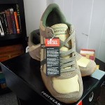 Diesel Remy New Men’s Sneakers Bean/Beach/Army Size 9.5 NIB Discontinued HTF!