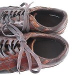 Diesel Auriga Mens Brown Leather Oxfords 44.5 11 M
