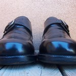 Cole Haan Mens Dress Shoes Size 10D Black Leather Casual Slip On Buckle Loafers