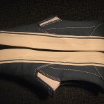 Vans Slip on SZ. 9.5 classic navy blue (only worn once!)