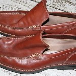 COLE HAAN Men’s brown leather loafer shoes casual VERY NICE 10.5 slip on