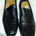 NEW MEN’S BLACK LEATHER COLE HAAN PENNY LOAFERS 11.5