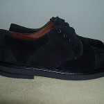 COLE HAAN Country Black Suede Cap Toe Oxford Shoes ~ Size 10M ~ Nice!