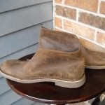 Clarks BUSHACRE 2  Mens Brown Beeswax Leatherl Chukka Style Desert Boot Sz 13 M