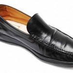 Cole Haan Men Sz 8.5 M Nike Air Dempsey Venetian Black Calfskin LOAFERS shoes