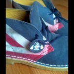 Clarks Union Jack Limited Edition Desert Boots Size 12 Mens