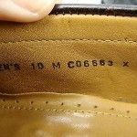 Cole Haan Crocodile Pattern Dark Leather Slip On Loafers Men’s Size 10M