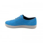 Cole Haan Bergen WingTip Mens Size 11 Blue Suede Oxfords Shoes