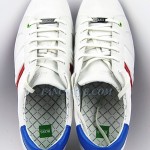 HUGO BOSS GREEN LABEL WHITE SHOES SNEAKERS LEATHER NEW SZ 11 44