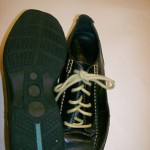 COLE HAAN NIKE AIR SERIES BLACK LEATHER TIE UP OXFORD SHOE SIZE 9M