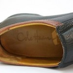Men’s Cole Haan Nike Air Black Leather Slip on Shoes Size 9